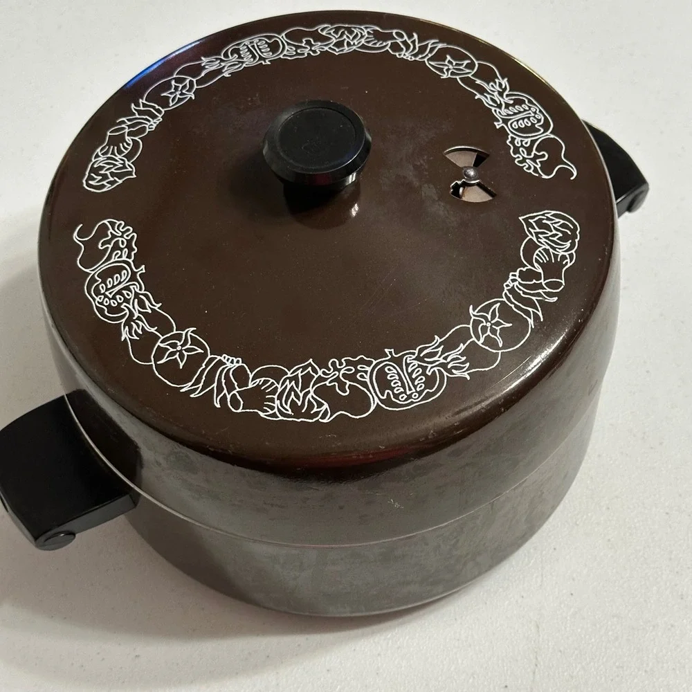 Wear Ever Registered Vintage 5 Quart‎ Stock Pot & Lid Mid Century Modern MCM